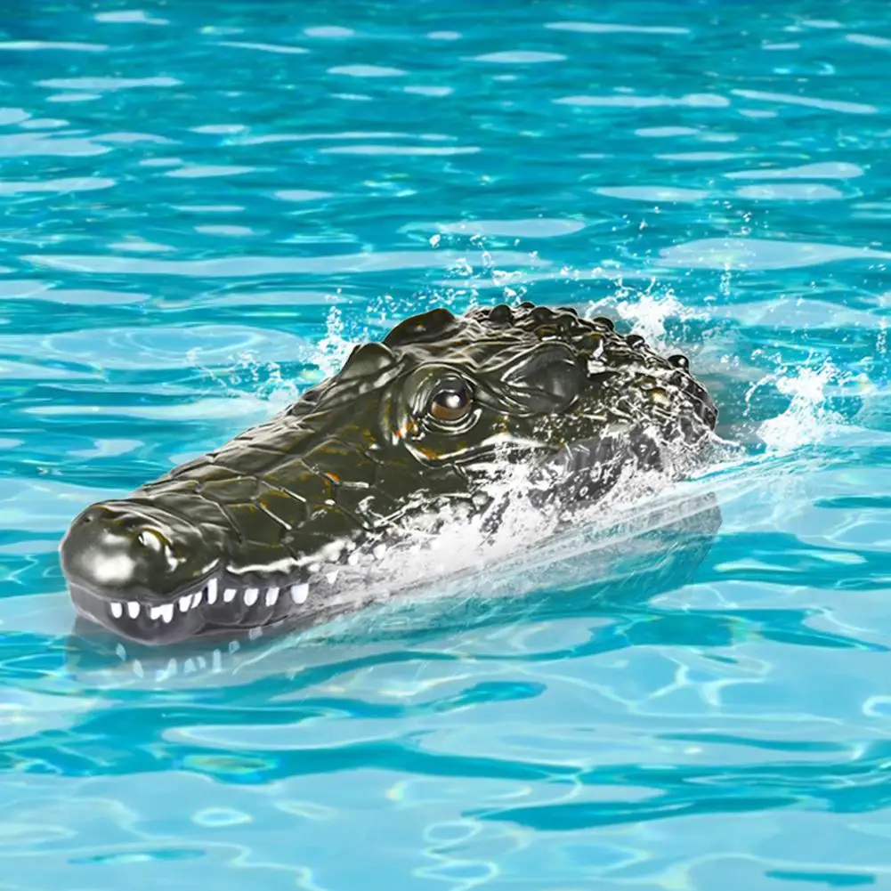 Brinquedo de Crocodilo Brinquedo para Parques Alta Qualidade Barco Flutuante Elétrico Realista Navio Água Banho Lagoas Piscinas rc 3 Weddings & Events