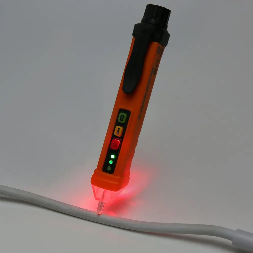 AC Voltage Electric Compact Pen Current Testing Pencil Circuit Breaker Finder 12V-1000V Voltage Sensitivity Anlog Pen