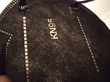 Mascarilla facial higiénica para adultos, máscara KN95 ffp2reutilizable de 5 capas FPP2, CE FFP2 FFP3, color negro