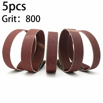 

5pcs Polisher Sanding Belts 1x30inches 25x762mm Aluminum Oxide Sanding Belts Abrasive Sander Belts Tools