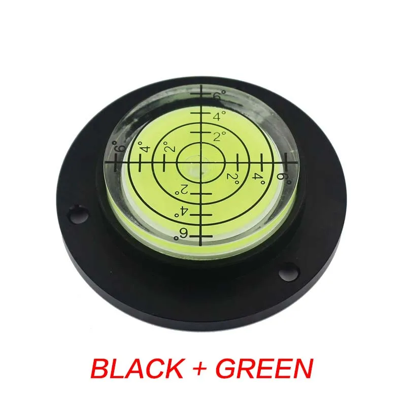 1PCS HACCURY Mini Level Round Bubble Spirit Level Diameter 50mm Height 13mm Magnetic Optional spirit level magnetic level tool portable spirit level bubble level