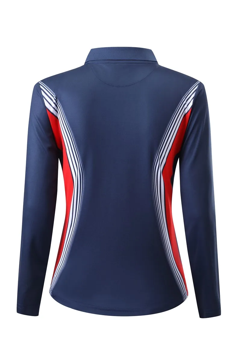 HOWE AO новая рубашка для бадминтона с длинными рукавами Мужская/Женская, осенняя зимняя спортивная одежда на заказ быстросохнущие рубашки для настольного тенниса