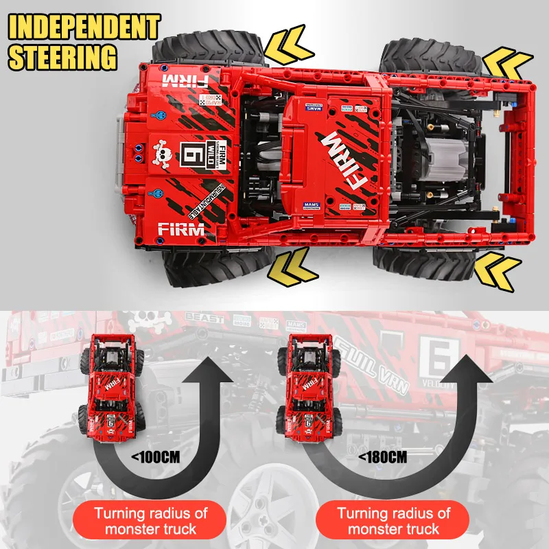 Автомобили MOC Technic игрушки для Toyota Hilux 4X4 внедорожник набор строительных блоков