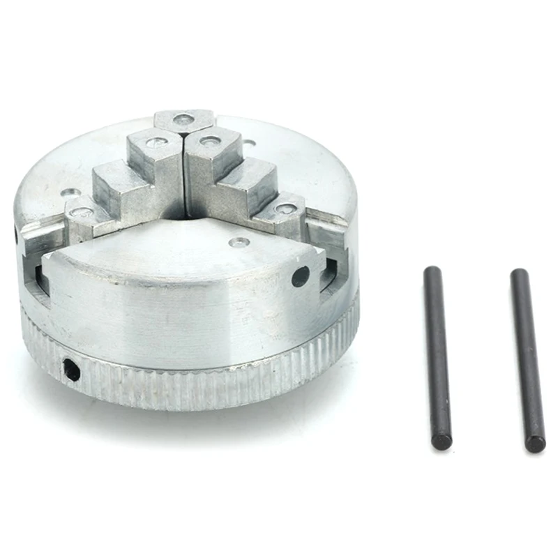 

Three Jaw Chuck Clamping M12X1Mm Threaded Back Mini Drill Chuck Z011 Zinc Alloy 3-Jaw Chuck Clamp Accessory For Mini Metal Lathe