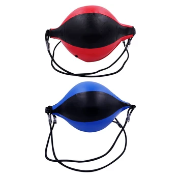 

Inflator Boxing Speed Ball Double End Boxing Ball with Elastic Rope For Muay Thai Boxing Punching Dodge Sandbag Punching Bag