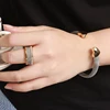 Vintage Stainless Steel Heart Cuff Bracelets Bangles Mesh Bracelets Bangles For Men Women Fashion Jewelry 5