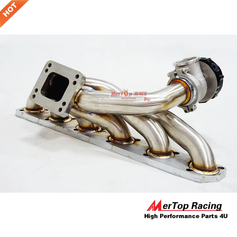 Mertop Racing 3 0 мм толщиной из нержавеющей стали T3 T4 E30 E30ix M20 турбоколлектор + 44 отходной