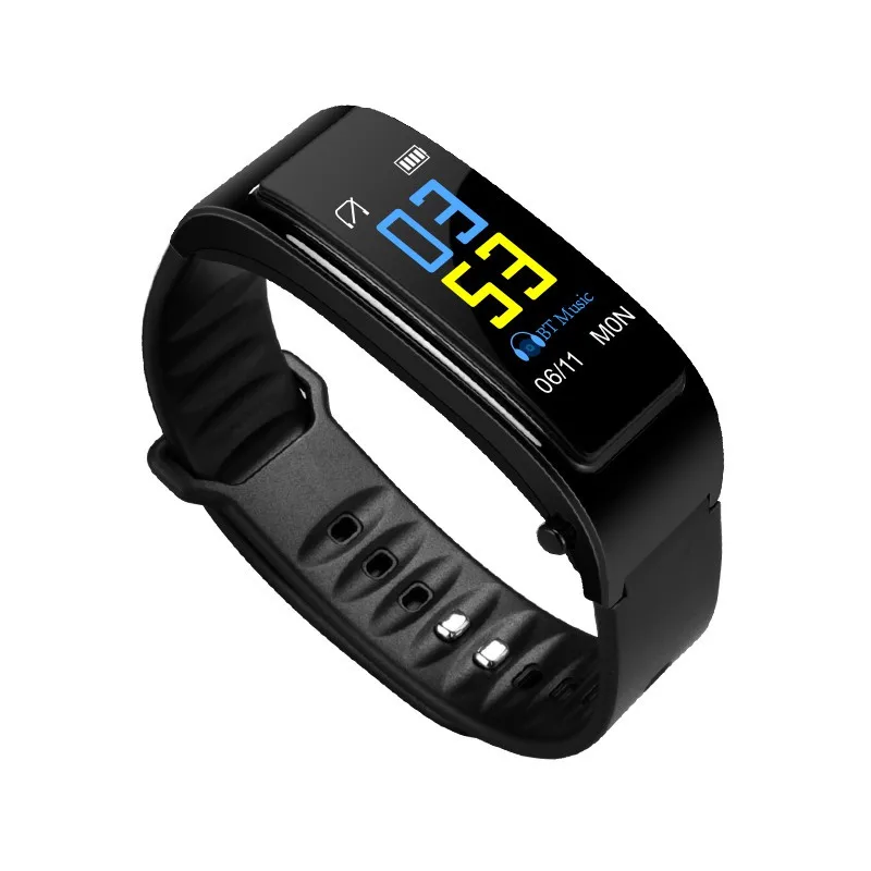 Talkband Y3 Plus Smart Watch with Earphone Heart Rate Sleep Monitor Bluetooth Call Music Smartwatch for Business Sports Headset
