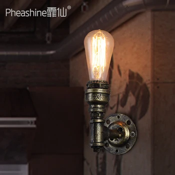 

American industrial staircase corridor porch balcony lamps European retro restaurant bar wall lamp lamps