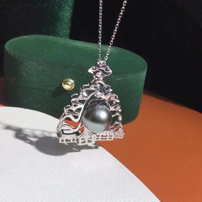 

Мода новый 925 пробы серебро основа Подвески Настройки крепления выводов Запчасти для с жемчугом и кристаллами нефрита агатовыми бусами камни