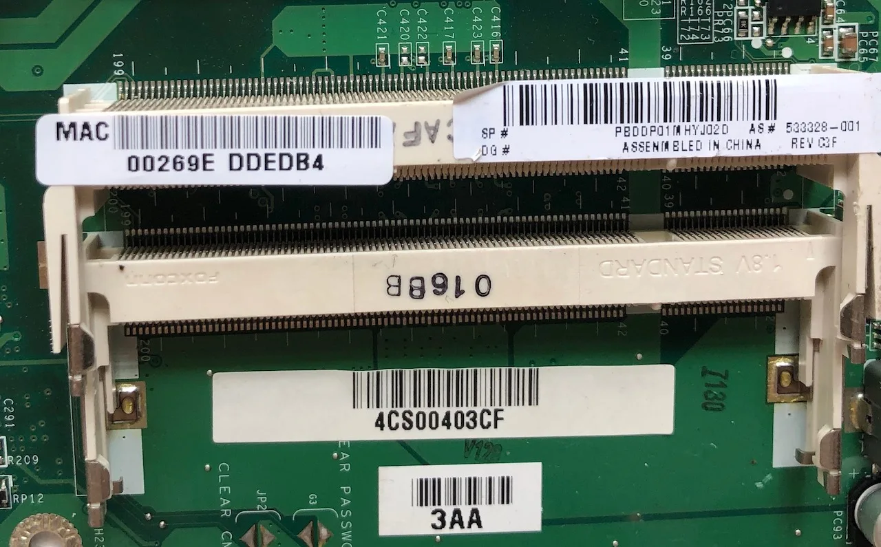 533328-001 для hp павильон MS200 MS206 MS228 AIO настольная материнская плата DA0ZN1MB6C0 материнская плата полностью протестировано