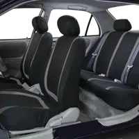 Fabric Car Seat Covers For Dodge Avenger Caravan Charger Challenger Dart Durang viper Auto Seat Cushion Protection Cover Parts