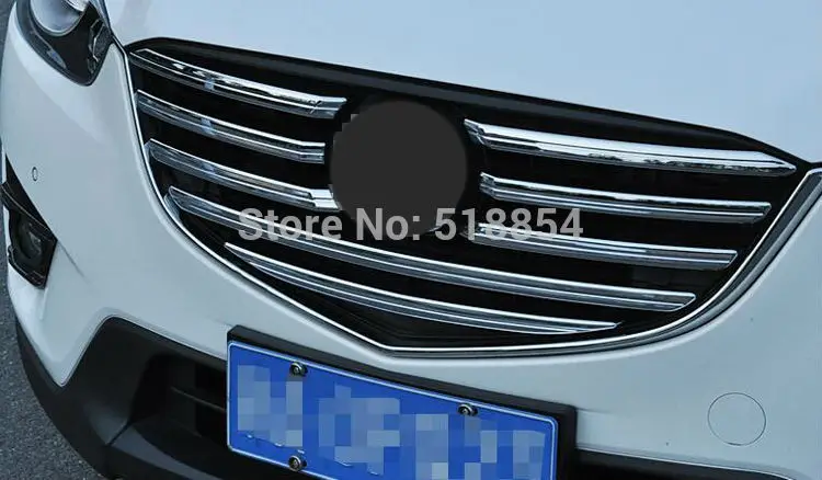 Стайлинг кузова автомобиля защитный детектор ABS хромированная отделка передняя