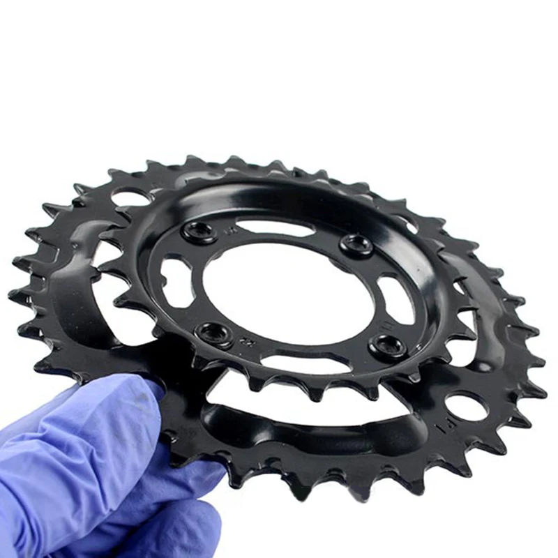 Bicycle Sprocket Bicycle Gear Plate 27-Speed 3-Piece Large Sprocket Bicycle Racing Sprocket Sprocket For 104Bcd