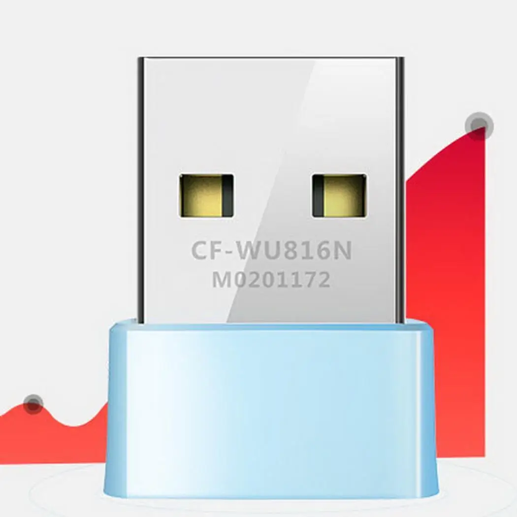 150 Мбит/с мини WiFi USB адаптер сети синяя карта беспроводной USB 2,0 для ноутбука/рабочего стола