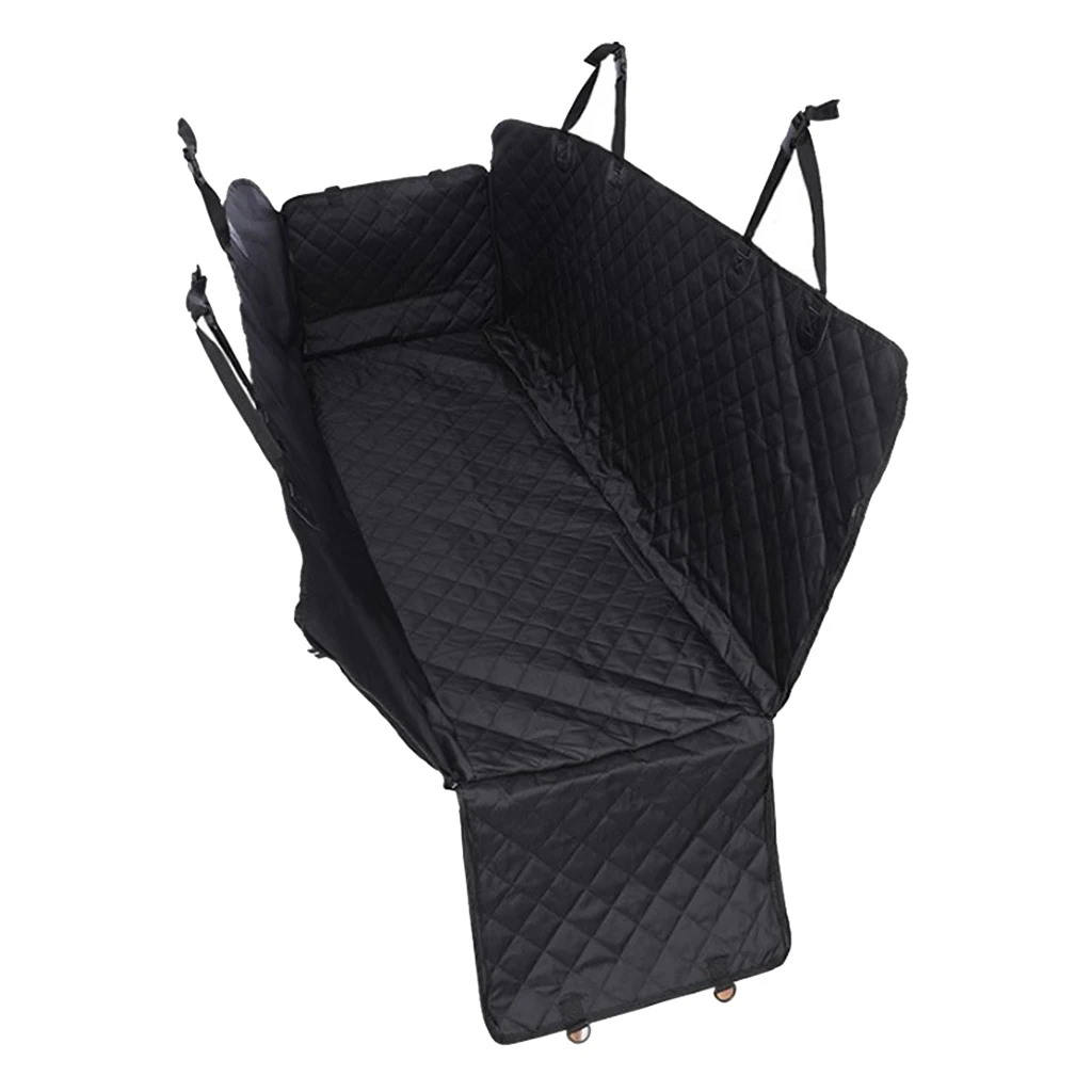 Dog Car Backseat Cover Protector Waterproof Antinslip Hammock Comfort Layer Easy To Assemble And Clean