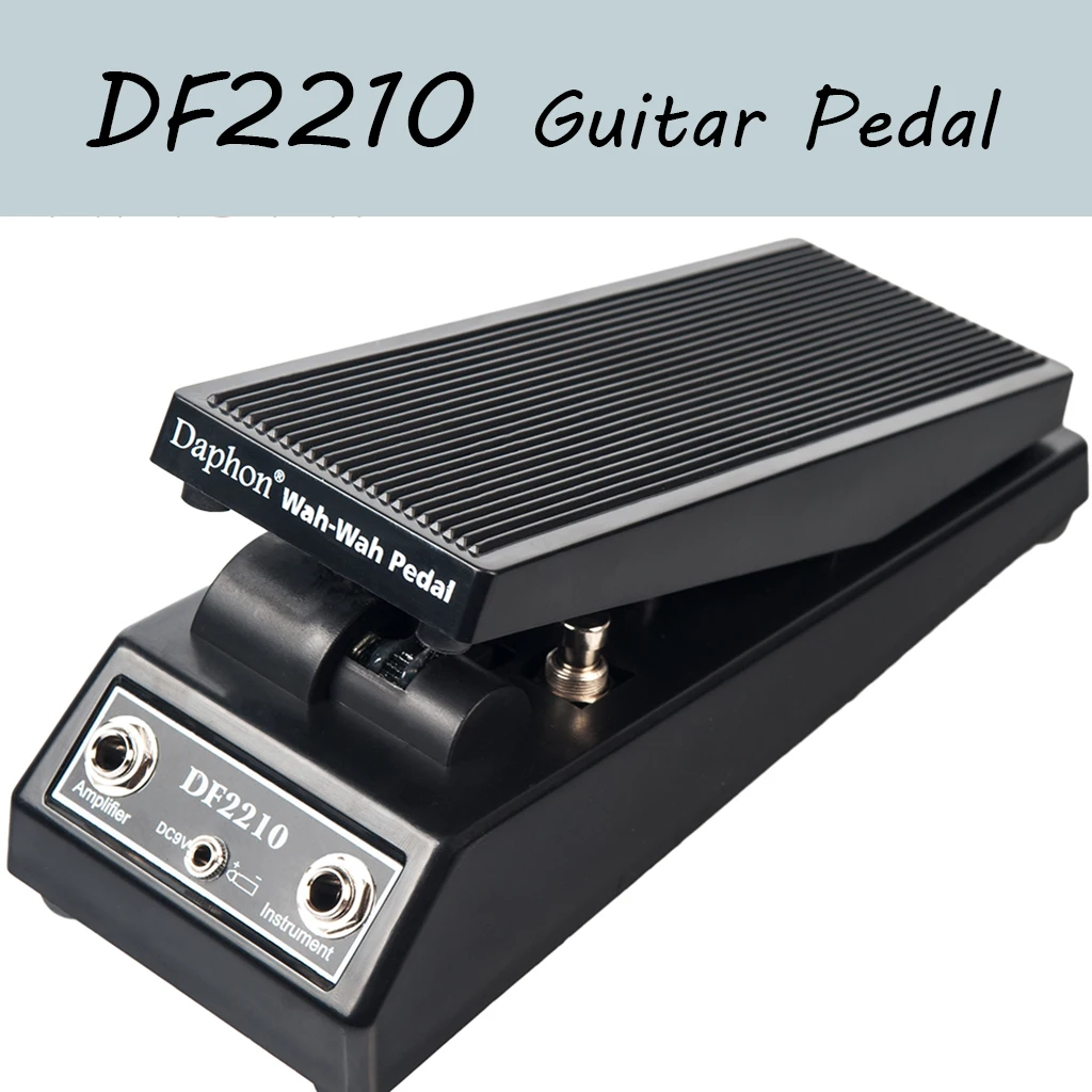 

Guitar Pedal DF2210 Daphon Guitar Wah Wah Pedal For Electric Guitar Players DJ Black