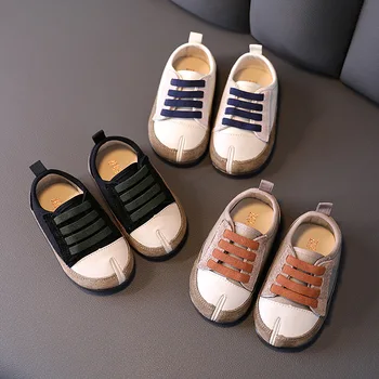 

2020 fashion casual comfortable shoes baby canvas shoes 0-1-3 years old baby shoes soft bottom anti-kick shoes men and women tod