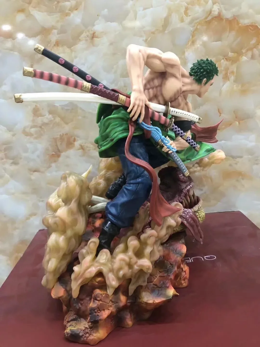 1/4 Масштаб Аниме one piece Roronoa Зоро GK LS последний сон Дракон вер. ПВХ фигурка Коллекционная Боевая модель игрушки кукла 42 см