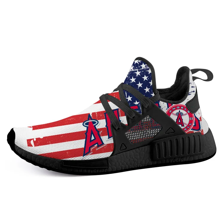 2 Los Angels of Anaheim Dodgers NMD2 Boost custom Мужская Спортивная дышащая повседневная обувь женские кроссовки - Цвет: 2