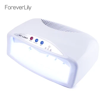 

2 Hand 54W UV Lamp Nail Dryer With Fan 2/3/5min UV Lamps For Nails Curing Gels Polish Manicure Tools Nail Lamps