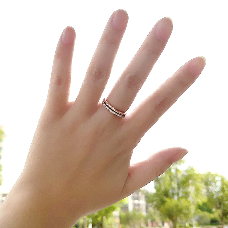 Новинка 2020 стильное обручальное кольцо для женщин и мужчин лаконичное