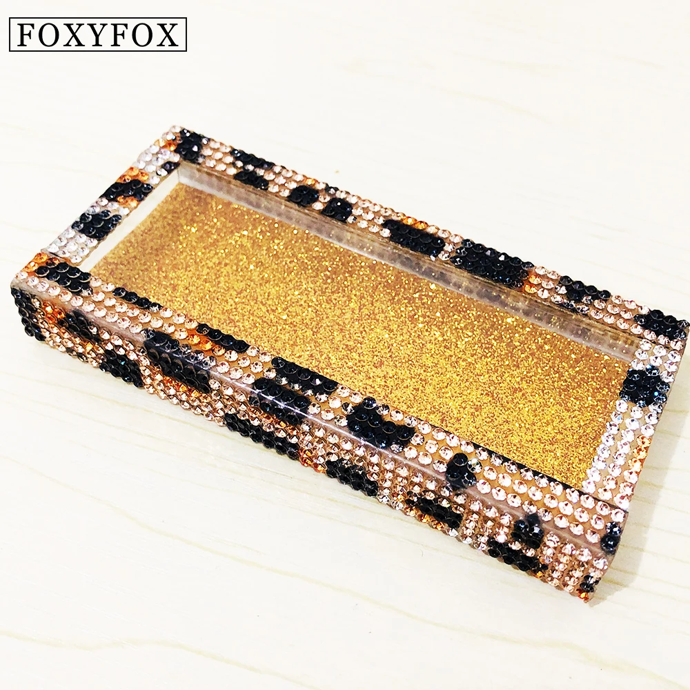 Foxyfox оптовая продажа пустой бриллиант накладные ресницы упаковочная коробка