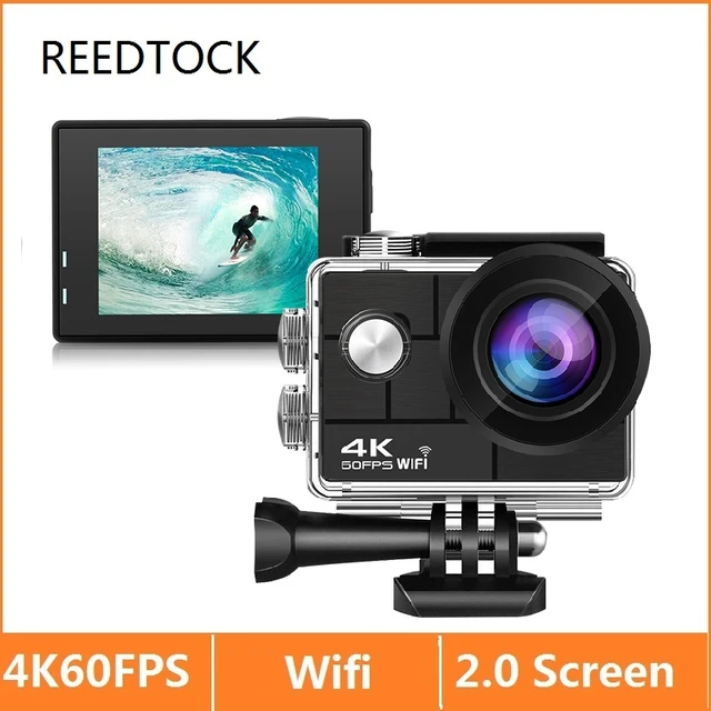 Action Camera 4k Waterproof  4k 60fps Eis Action Camera - Sports & Action  Video Cameras - Aliexpress