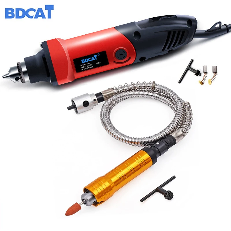 30000RPM 400W High Power Tools Dremel Accessories Variable Speed Electric Mini Drill Grinder Polishing Grinding Engraving Tool