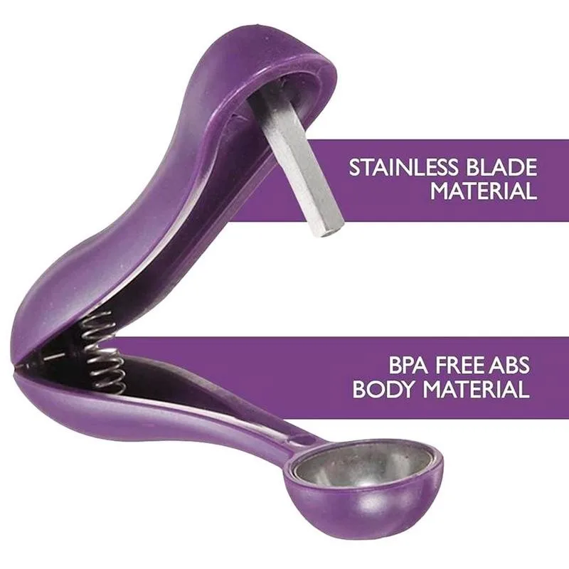 Фиолетовый инструмент для удаления семян вишни овощные Фрукты оливковое ядро