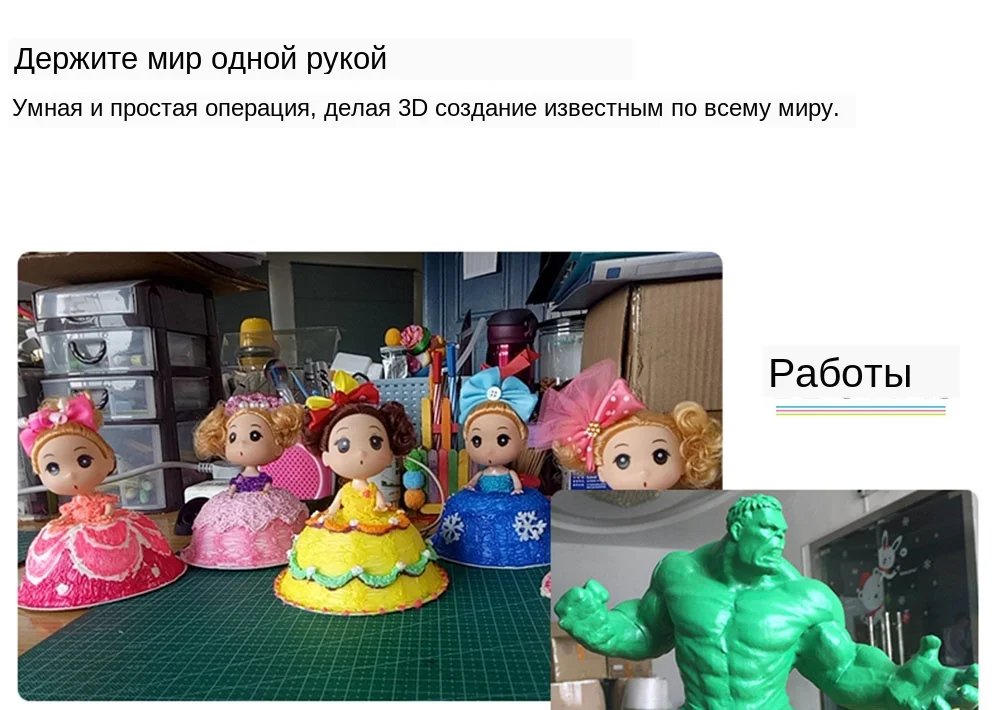 Dewang D11 3 цвета творчества 3d Ручка для Для детей Diy 3d Волшебное перо 3 цвета нити OLED Дисплей 6-Скорость ручки
