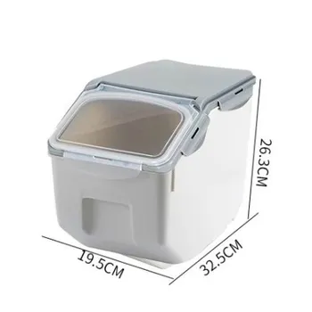 

Cat Food Barrel Pet Storage Sealed Moistureproof Box Receiving Dog Bar