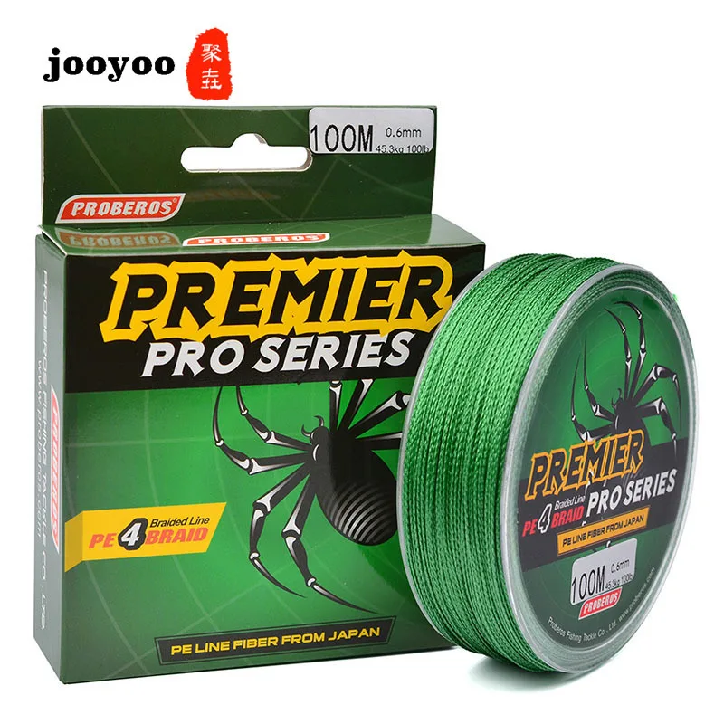 4 Strands 100M Super Strong Braided Wire Fishing Line 6-100LB 0.4-10.0 PE Material Multifilament Carp Fishing For Fish Rope Cord 4 Strands 100M Super Strong Braided Wire Fishing Line 6-100LB 0.4-10.0 PE Material Multifilament Carp Fishing For Fish Rope Cord