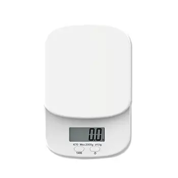 オンライン ミニキッチングラムデジタルスケール高精度電子スケール家庭用ケーキベーキング薬用茶測定ベーキングツール