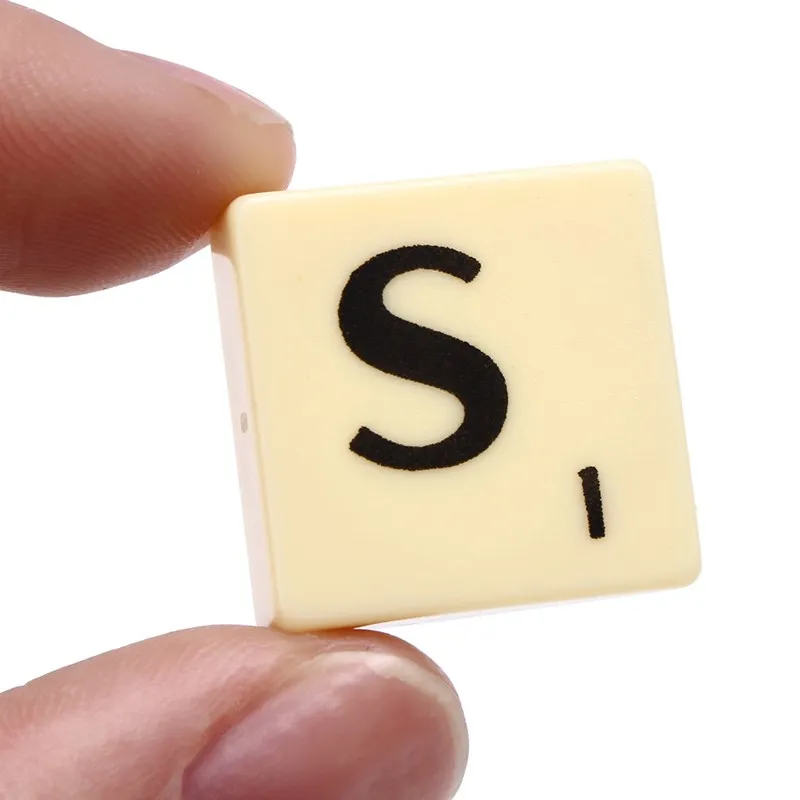 Scrabble кроссворд табулейро Jogo Ortografia Instrumento Mesa de Jogo de Palavras de Ortografia Carta Jigsaw Puzzles Crianç