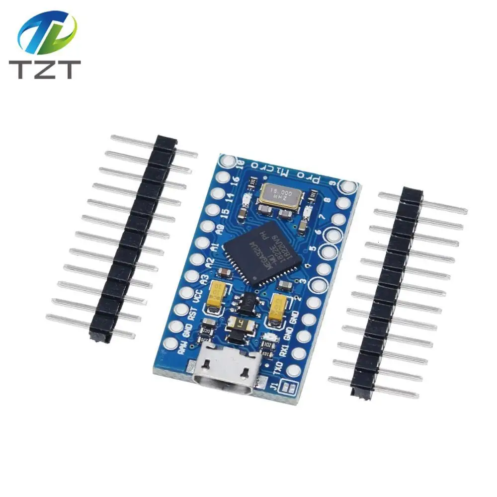 ATmega32U4 Завеса Pro Micro ATmega32U4 5V 16 МГц заменить ATmega328 для Arduino Pro Mini с 2 Row штыревые для Leonardo Mini Usb Интерфейс - Цвет: ATmega32U4