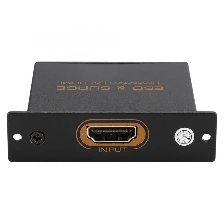 HDMI мини черный портативный перенапряжения защитное устройство предохранитель от ESD и молнии скачков напряжения