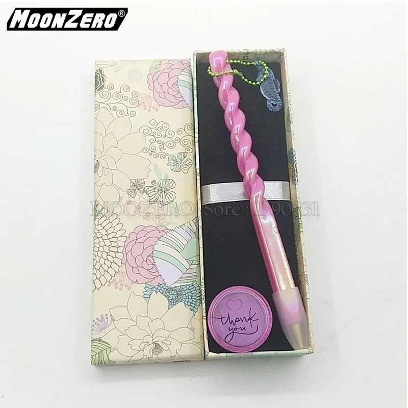 1 Pen 1 Wax pink Новая Радужная красочная ручка с цепочкой, аксессуары для вышивки, восковая алмазная живопись, вышивка крестиком, точечный сверлильный инструмент для выкладывания мозаики, наборы - Цвет: 1 Pen 1 Wax pink