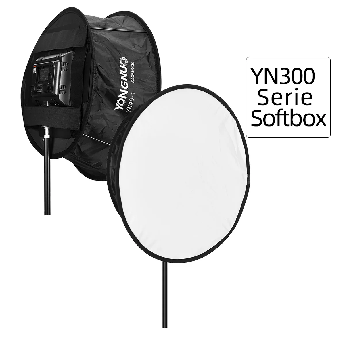 Светодиодная лампа для видеосъемки YONGNUO софтбокс-рассеиватель YN300 II YN300III