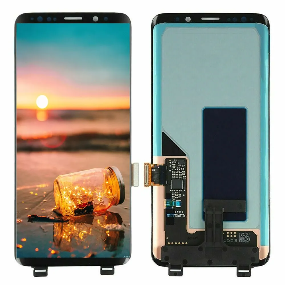 

5.8" Super OLED With Frame LCD For Samsung Galaxy S9 G960 G960F LCD Display and Touch Screen Digitizer Assembly Replacement Part