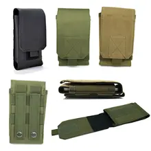 

6 Inch Outdoor Military Cell Phone Running Pouch Case Waist Holster Tactical Molle Mobile Belt Hunting Holder Bag Phone