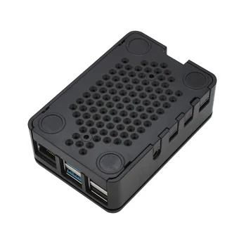 

Protective Case With LED Ports For Raspberry Pi 4 Housing Shell Cover Accessory