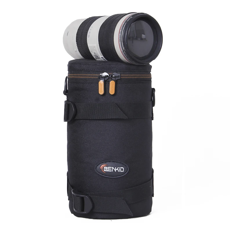 Roadfisher 방수 카메라 렌즈 가방 케이스 파우치 커버 인서트, 캐논 니콘 18-55mm, 50mm, 18-135mm, 24-105mm, 24-70mm, 70-200mm