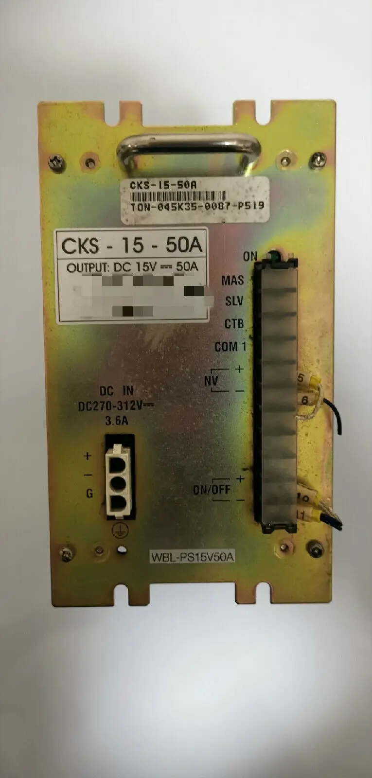 CKD-15-50A 15 вольт 50Amp DC Блок питания б/у