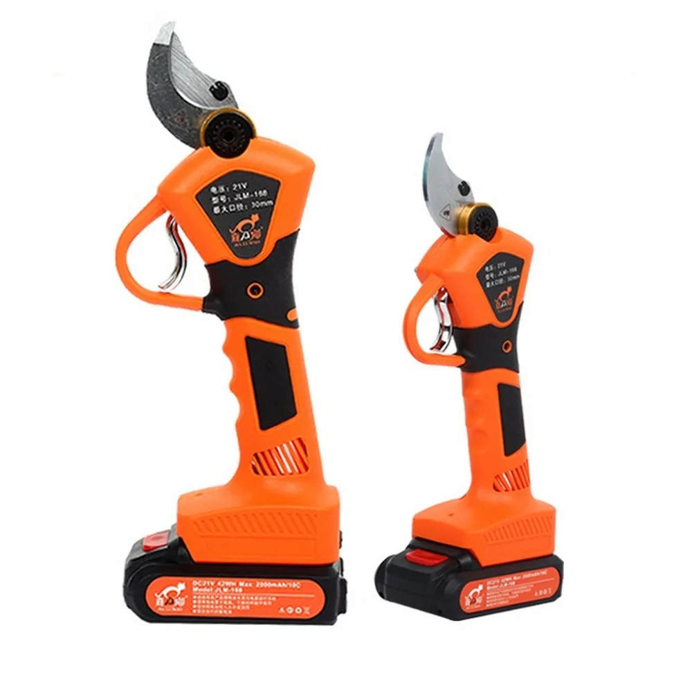 Электрический садовый секатор 21V Аккумуляторные садовые ножницы SK5 лезвия филиал