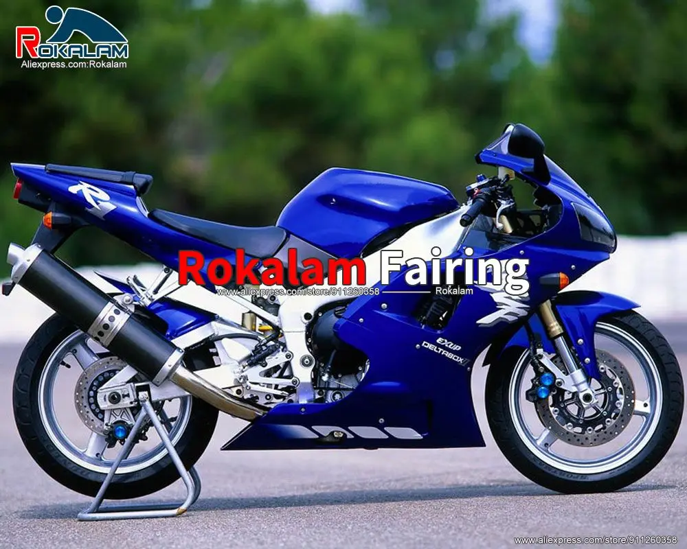 

Комплект кузова для Yamaha R1 YZF1000 1998 1999 YZF 1000 98 99 синие обтекатели для мотоцикла (литьё под давлением)