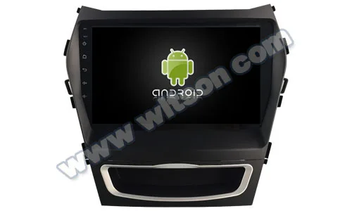 " Android 9,0 Pie OS автомобильный мультимедийный gps радио для hyundai ix45 2013-& Santa Fe 2013- с 500 Гб внешней поддержкой HDD