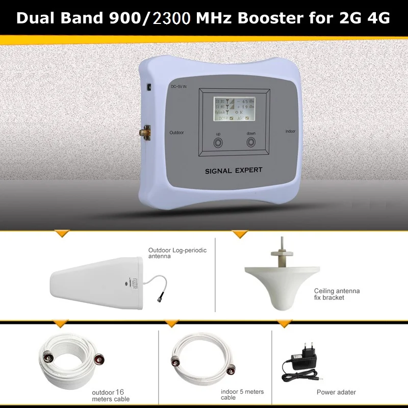 Jio Network 900 2300mhz 2g 4g Signal Repeater Signal Enhanced Device