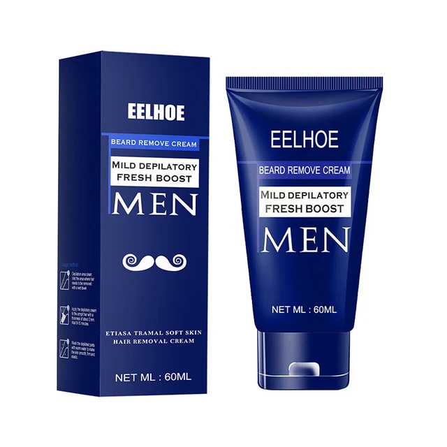 Eelhoe 1Pc Professionele Mannen Ontharingscrème Maild Baard Haar Borst Instrument Bijenwas Voor Mannen cosmetica - Schoonheid