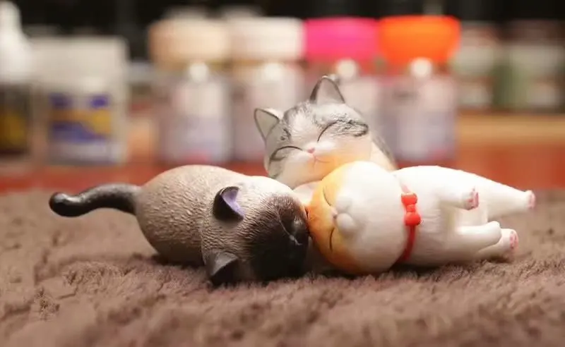 Super Meng новые продукты идеальная лошадь Uncle Utopian Creation Cat Bell 9-Cat Garage Kit Модель